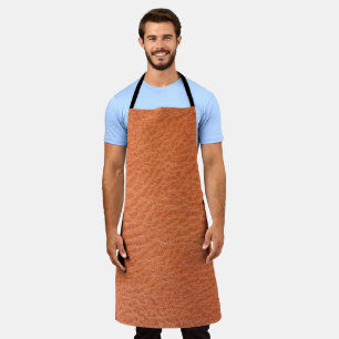 leather texture pattern apron