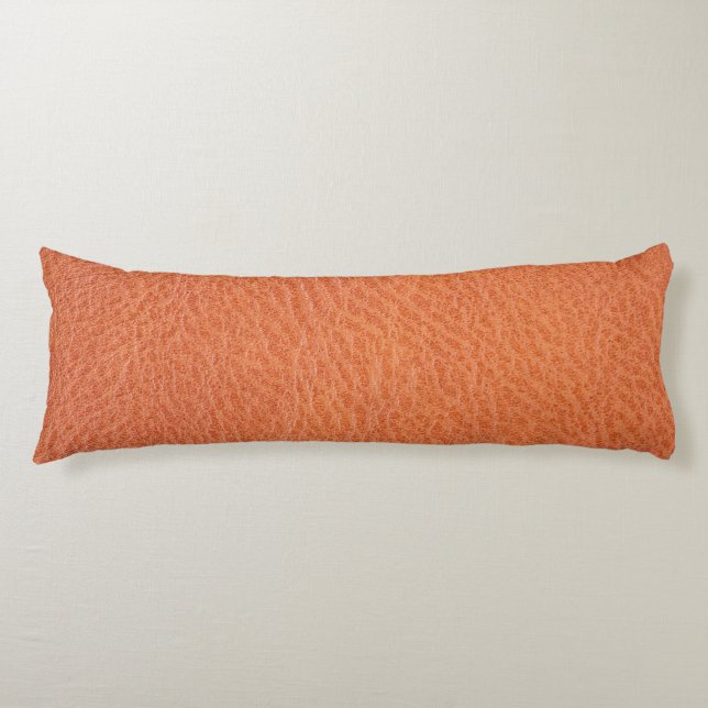 leather texture pattern body cushion (Front)