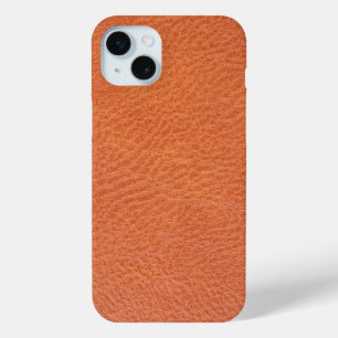leather texture pattern iPhone 15 mini case