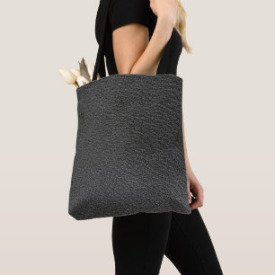 leather texture pattern tote bag