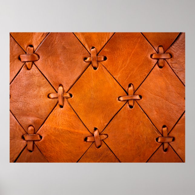 Leather texture. poster (Front)