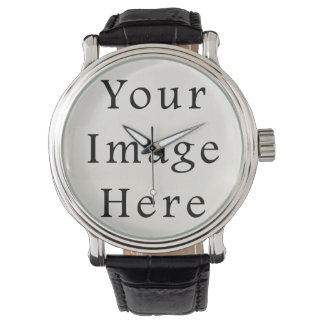 Leather Watch Personalised Wrist Watches Template