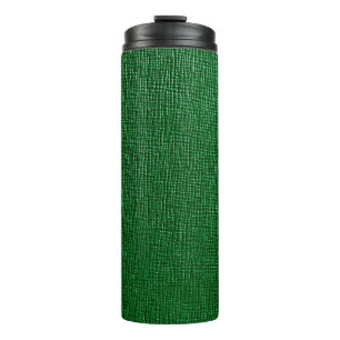 Leather with abstract pattern in green colour. Abs Thermal Tumbler