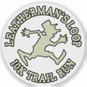 Leatherman's Loop Running Man Sticker