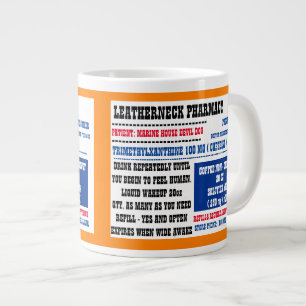 LEATHERNECK PHARMACY LARGE COFFEE MUG