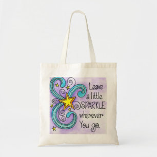 Leave A Little Sparkle Tote Bag