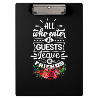 Leave As Friends Clipboard