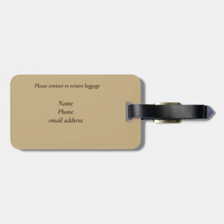 Leave Everyday Behind Luggage Tag