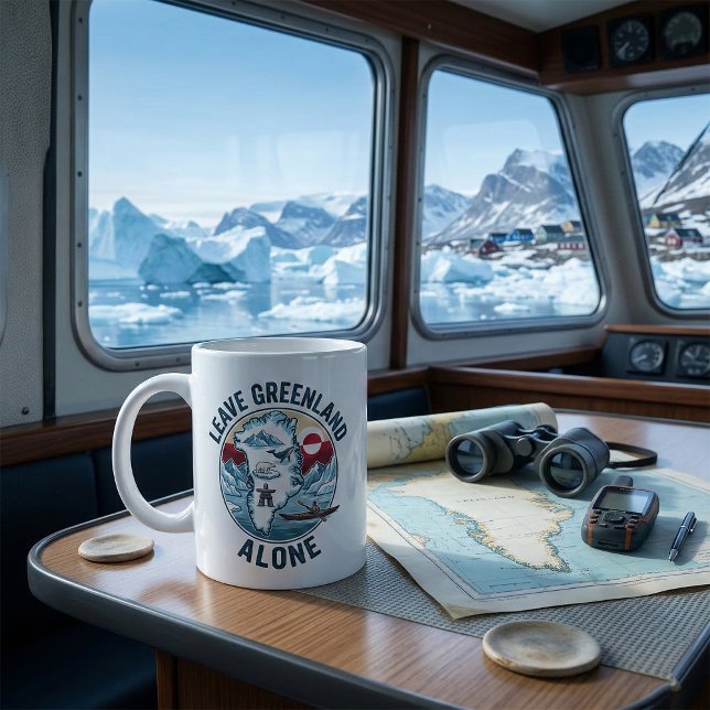 Leave Greenland Alone Coffee Mug (Creator Uploaded)