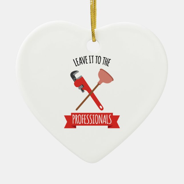Leave It Ceramic Tree Decoration (Front)
