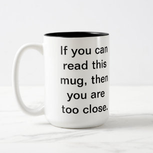 Leave me alone mug