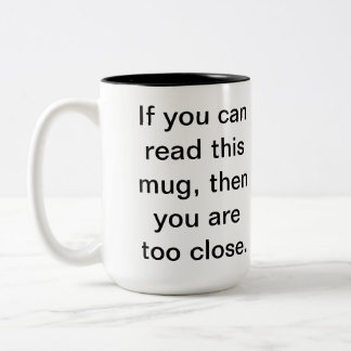 Leave me alone mug