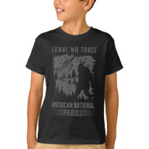 Leave No Trace America National Parks Shirt