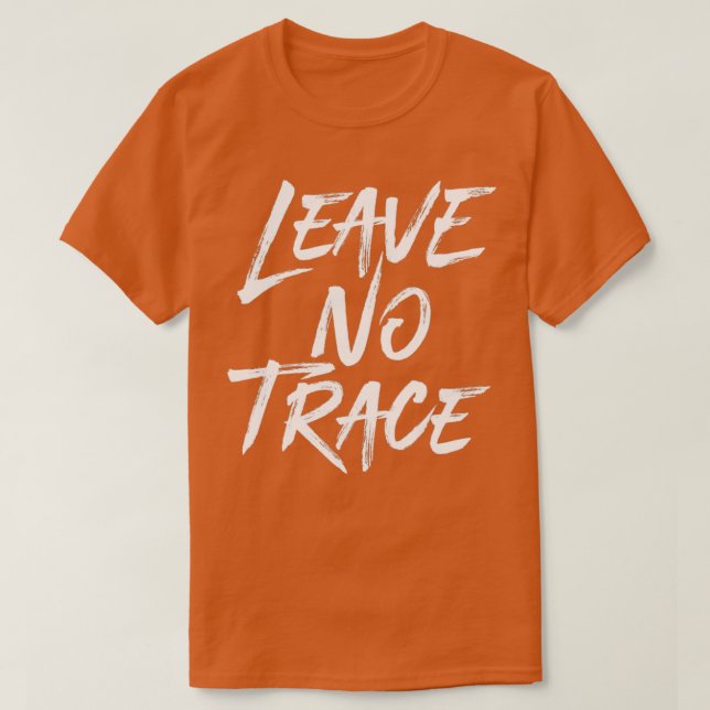 Leave No Trace Triblend T-Shirt (Design Front)