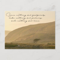 Leave Nothing But Footprints