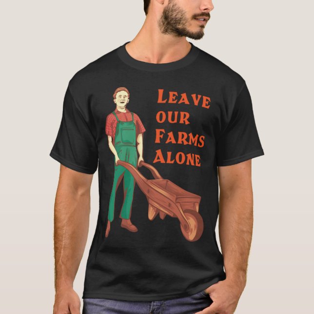 Leave our farms alone - classic T-Shirt (Front)