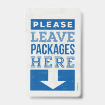 Leave Package Here