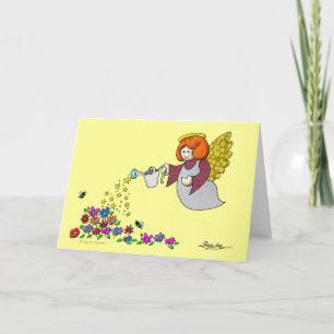 Leave Room In Your Garden For The Angels To Dance Card