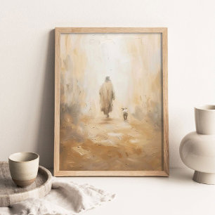Leave the 99 Art, Modern Christian Painting, Bible Poster