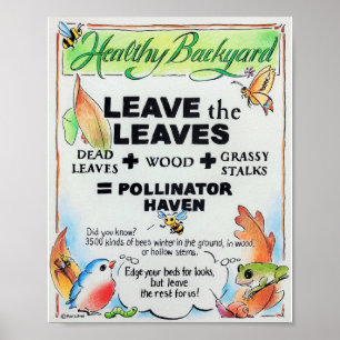 Leave the Leaves poster