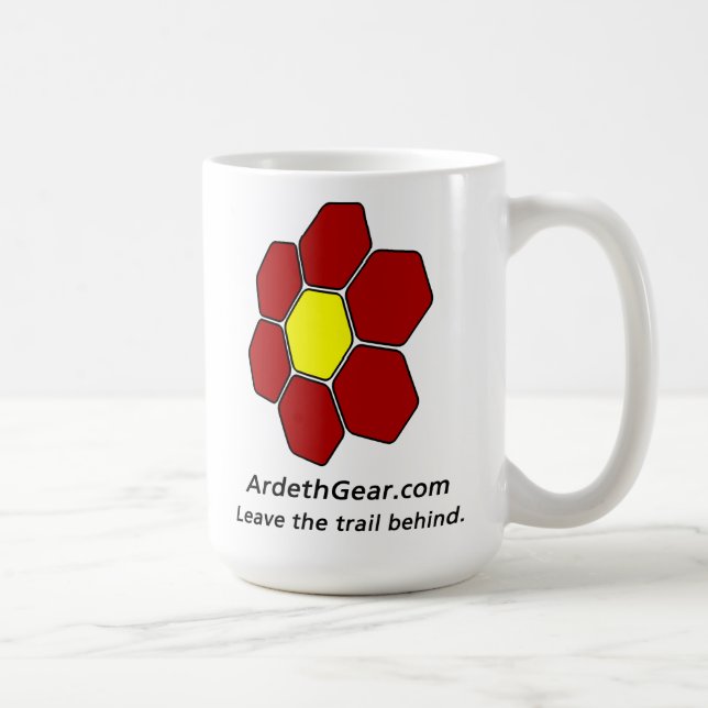 Leave The Trail Behind Coffee Mug (Right)