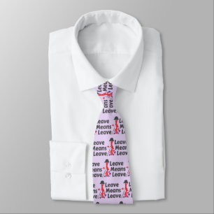 leave tie