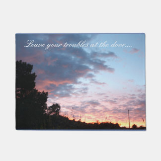 Leave your troubles at the door.... Welcome Mat