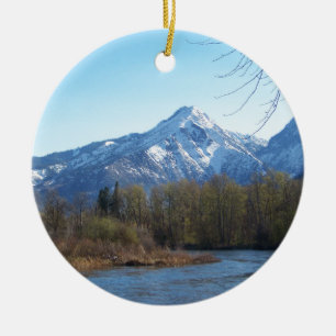 Leavenworth Ceramic Tree Decoration