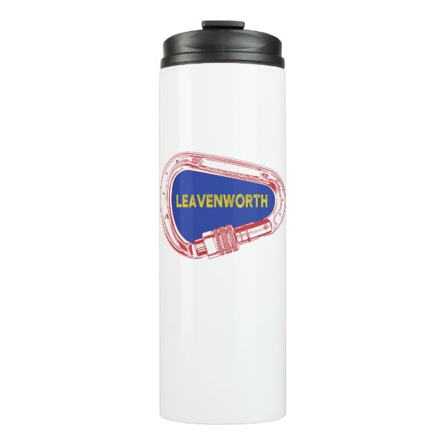 Leavenworth Climbing Carabiner Thermal Tumbler (Front)