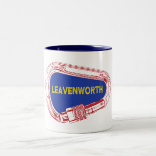 Leavenworth Climbing Carabiner Two-Tone Coffee Mug