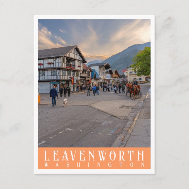 Leavenworth Washington | PNW Photography Postcard (Front)