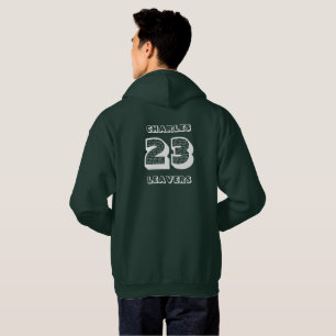Leavers 2023 White Theme Men's Hoodie