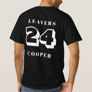 Leavers 2024 White Theme T-Shirt