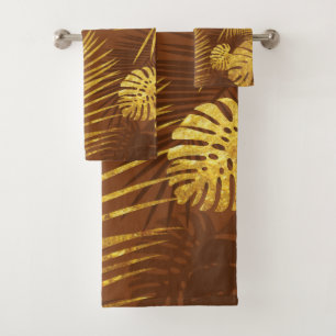 Leaves 13 bath towel set