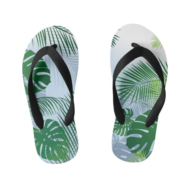 Leaves 3 kid's flip flops (Footbed)