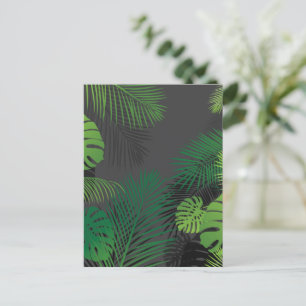 Leaves 5 postcard