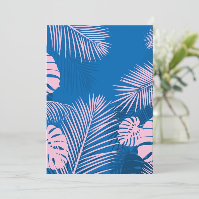 Leaves 9 thank you card (Standing Front)