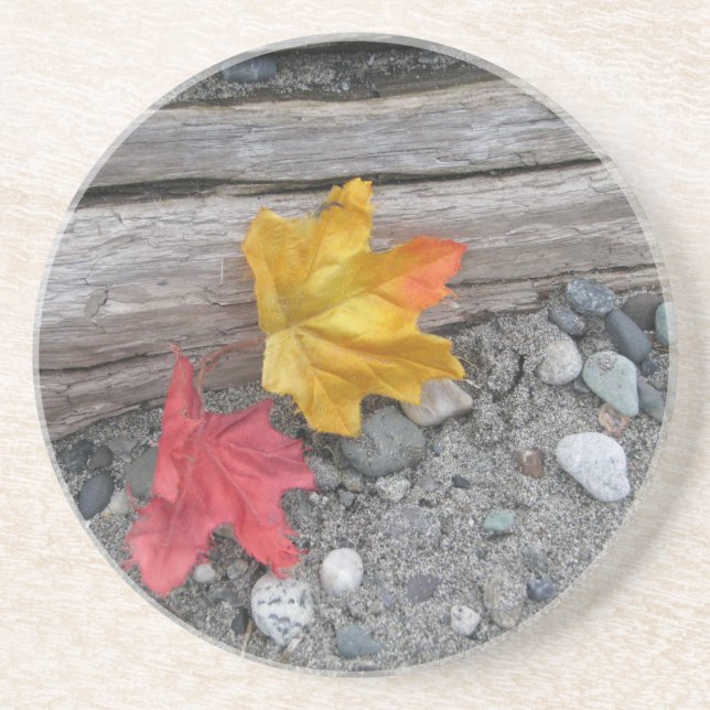 Leaves Adrift Coaster (Front)