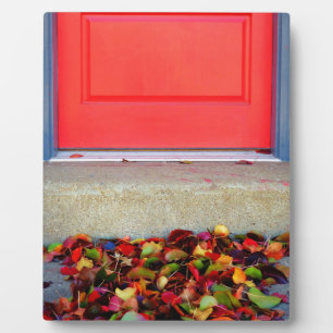 Leaves and Door Plaque