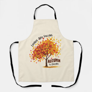 Leaves Are Falling, Autumn Is Calling – Cosy Fall Apron