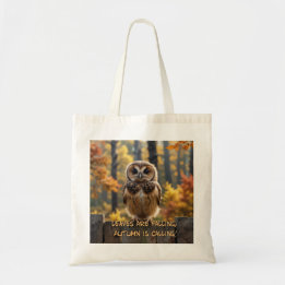 Leaves Are Falling, Autumn is Calling Tote Bag