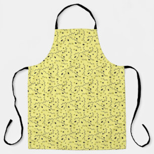 leaves art green yellow fashion aprons