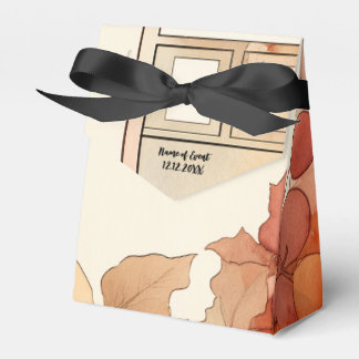 Leaves Autumn Fall Favour Box
