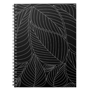 Leaves background pattern. - Illustration, Formal Notebook
