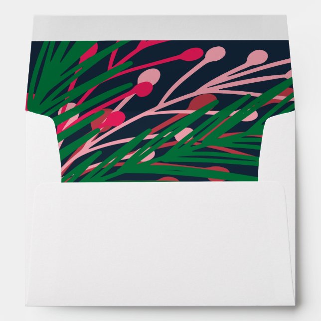 Leaves & Berries Envelope (Back (Bottom))