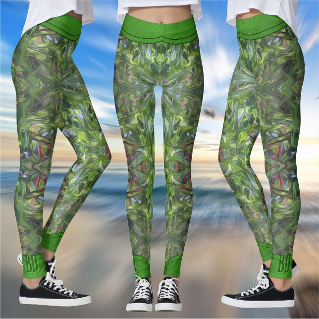 Leaves & Branches 821 Leggings (Creator Uploaded)