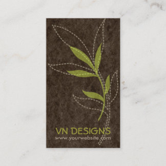 Leaves Business Card
