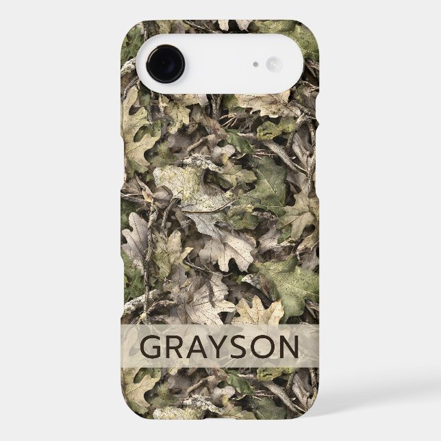 Leaves Camouflage Personalised (Back)