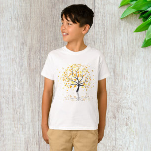 Leaves Falling From A Tree T-Shirt