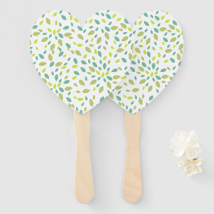 Leaves (Green) Hand Fan